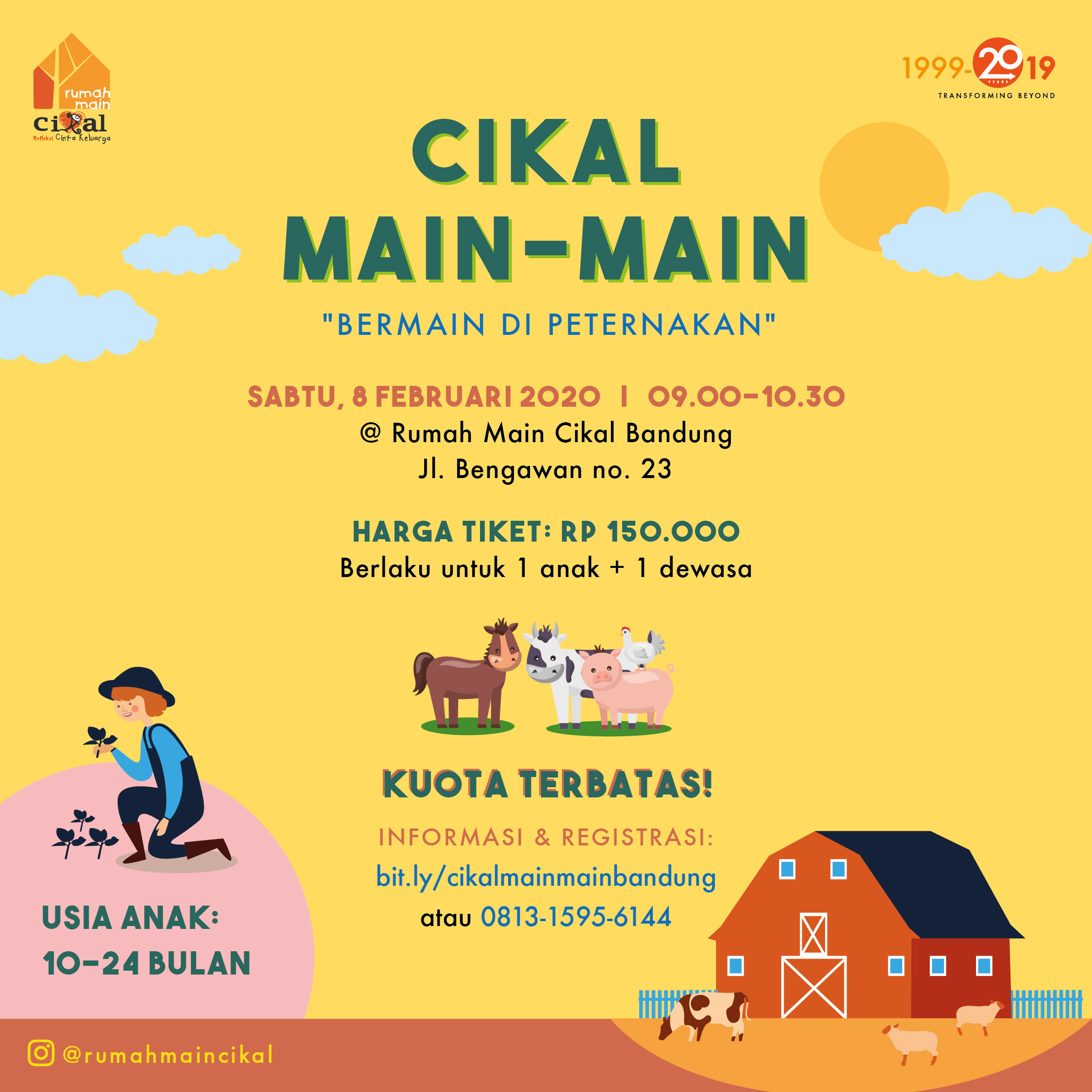 Cikal Main-Main  Rumah Main Cikal Bandung 