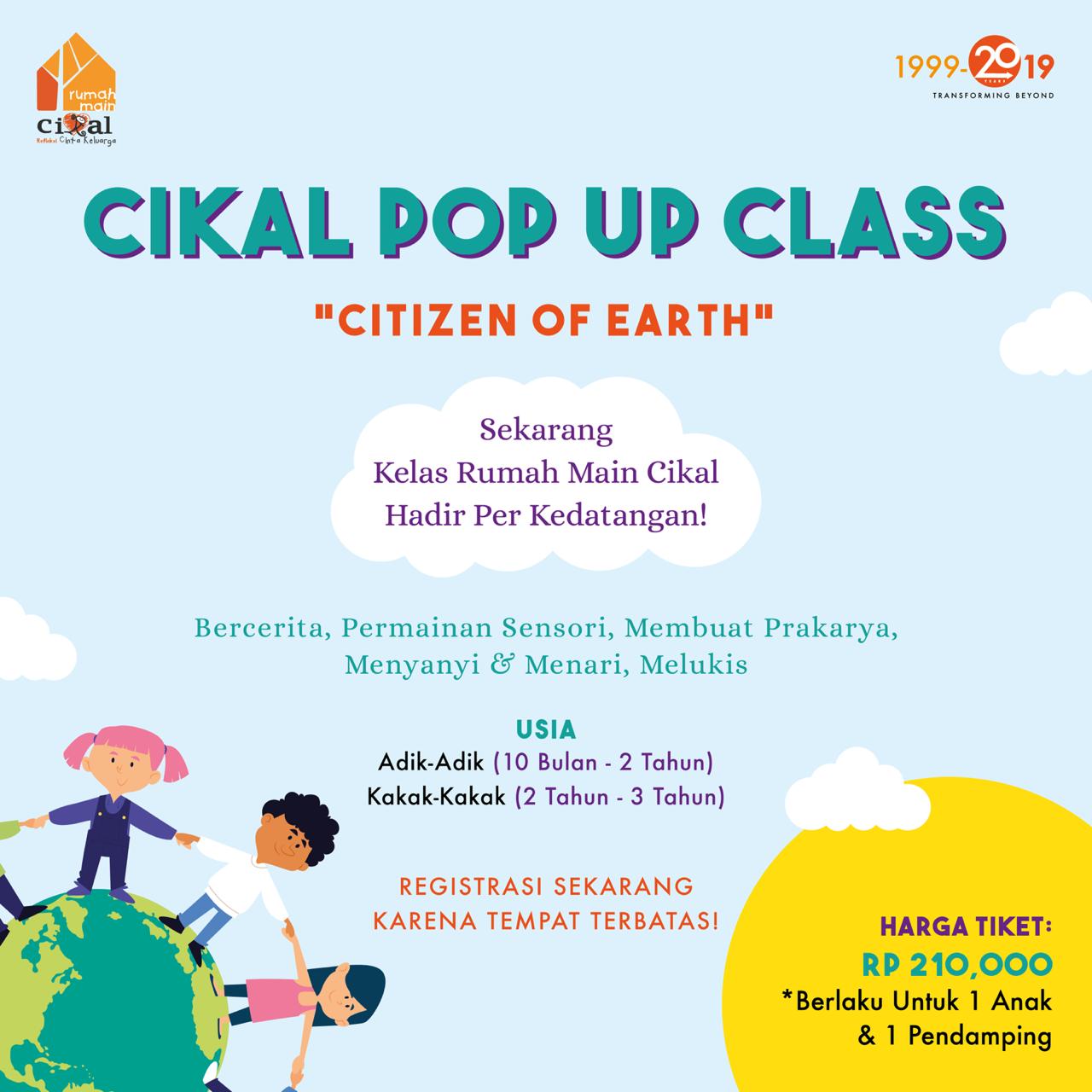 CIKAL POP-UP CLASS 