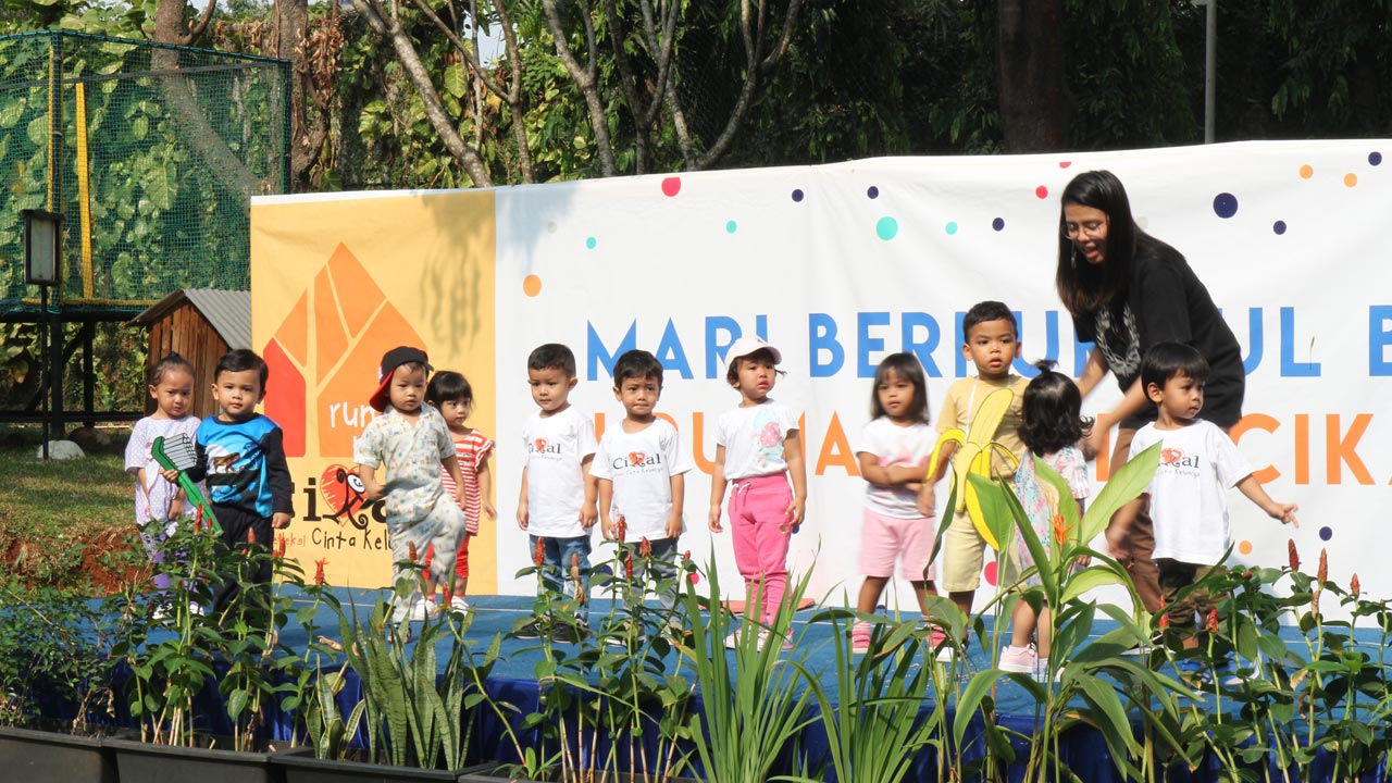 Belajar dari Rumah, Begini Cara Belajar Siswa PAUD Rumah Main Cikal