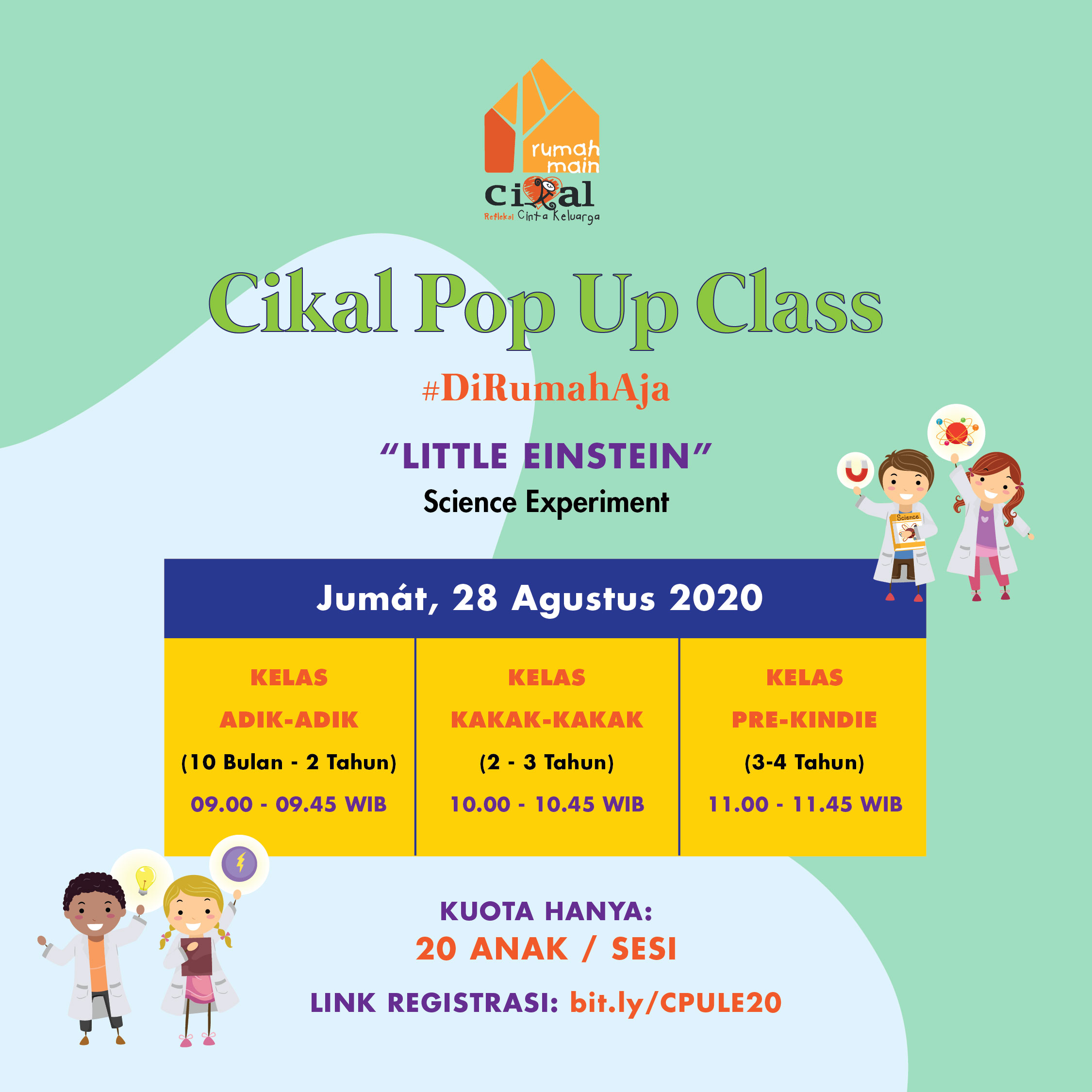 Cikal Pop Up Class "Little Einstein"