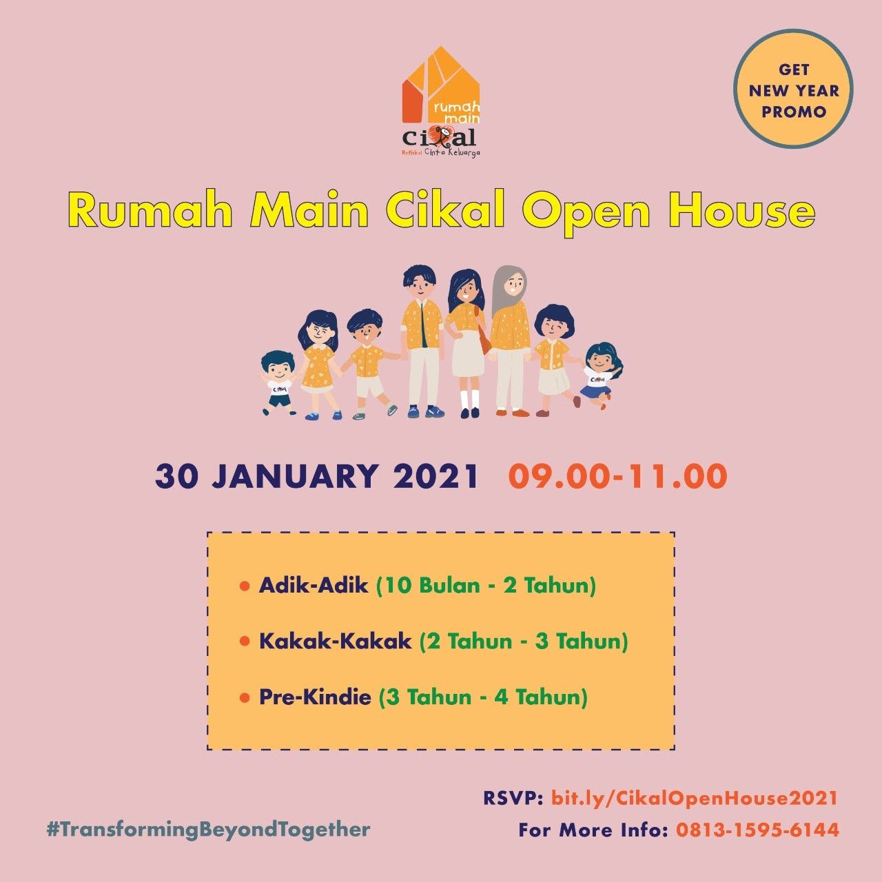 Rumah Main Cikal Virtual Open House 2021