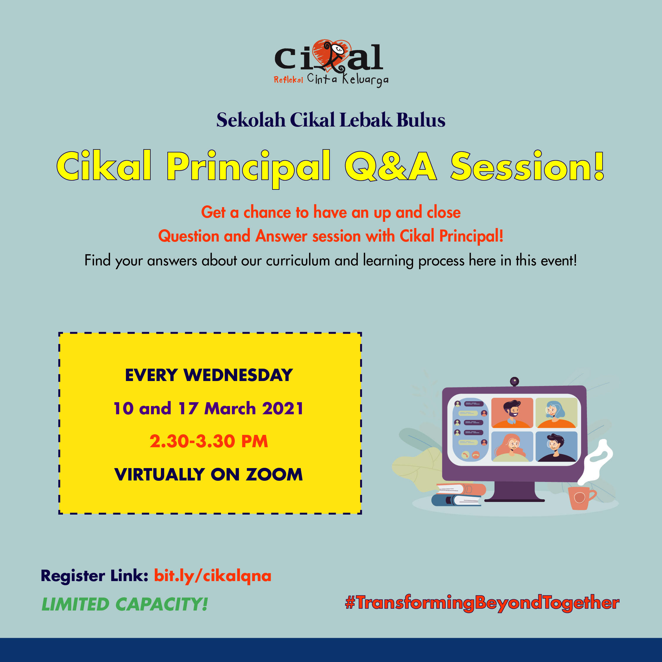 Sekolah Cikal Lebak Bulus Q&A with Principal! (For Public)