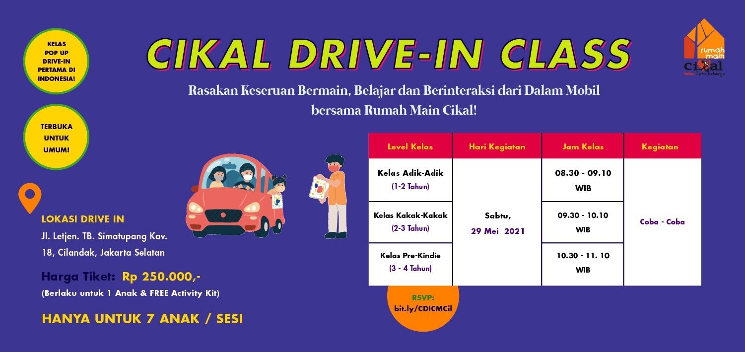 Cikal Drive in Class Rumah Main Cikal Cilandak - Mei 2021 (For Public) 