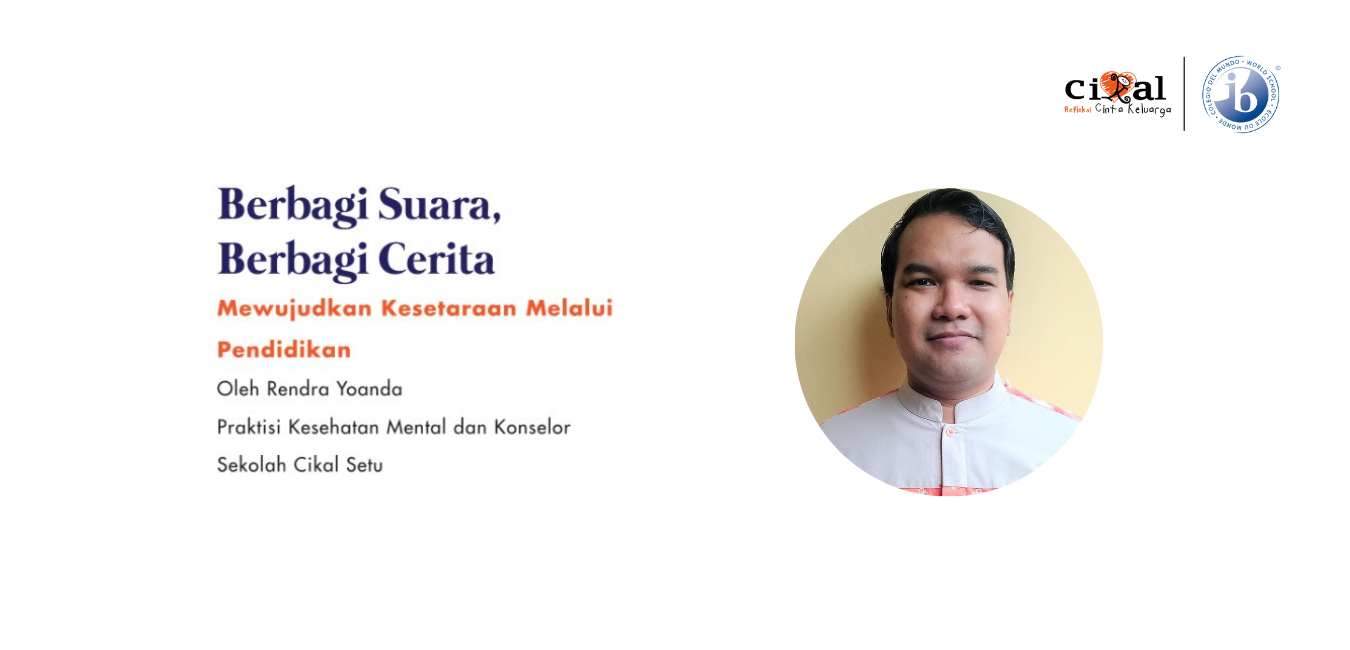 Mewujudkan Kesetaraan Melalui Pendidikan   Oleh Rendra Yoanda