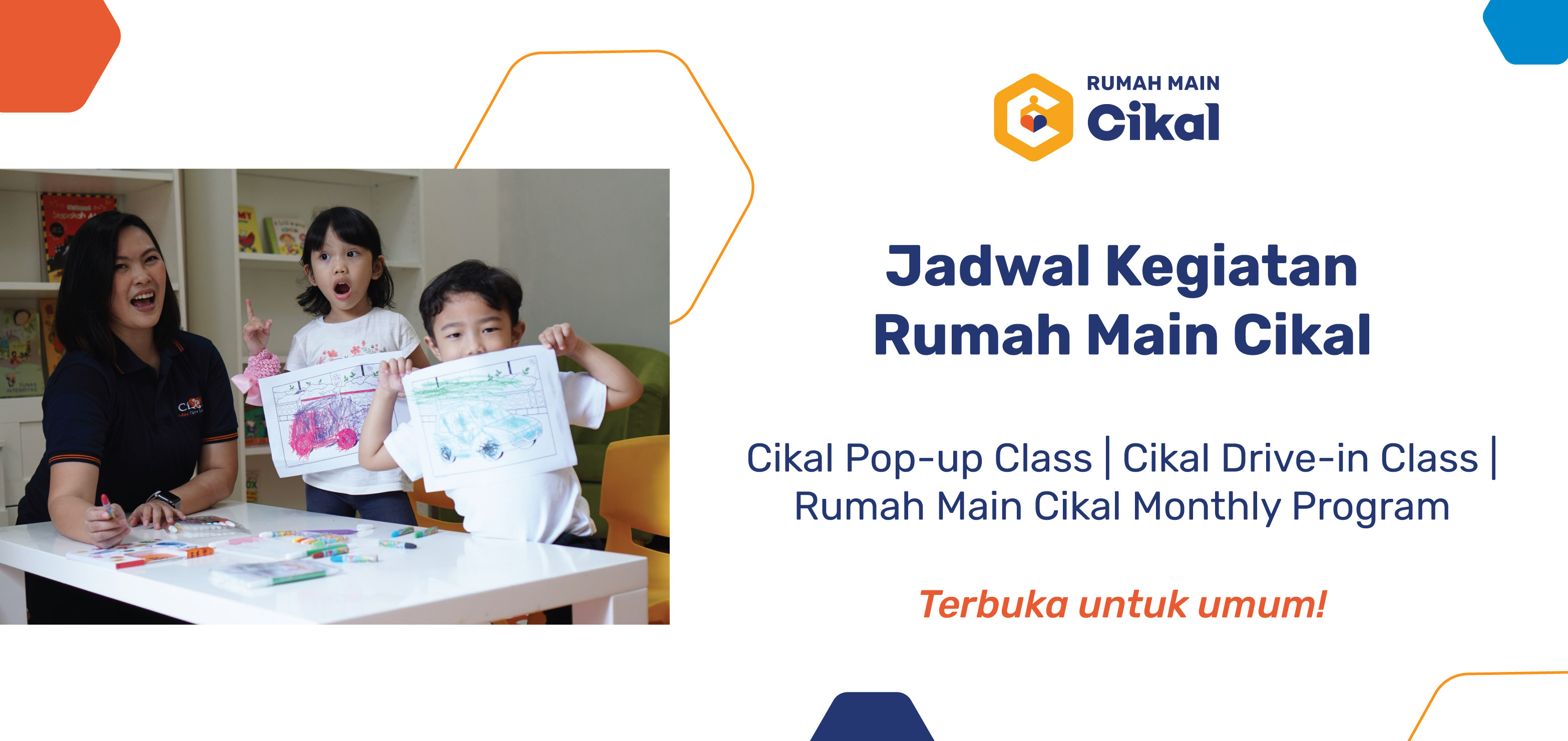 Jadwal Kegiatan Rumah Main Cikal- Bulan Desember 2021 (Untuk Umum)