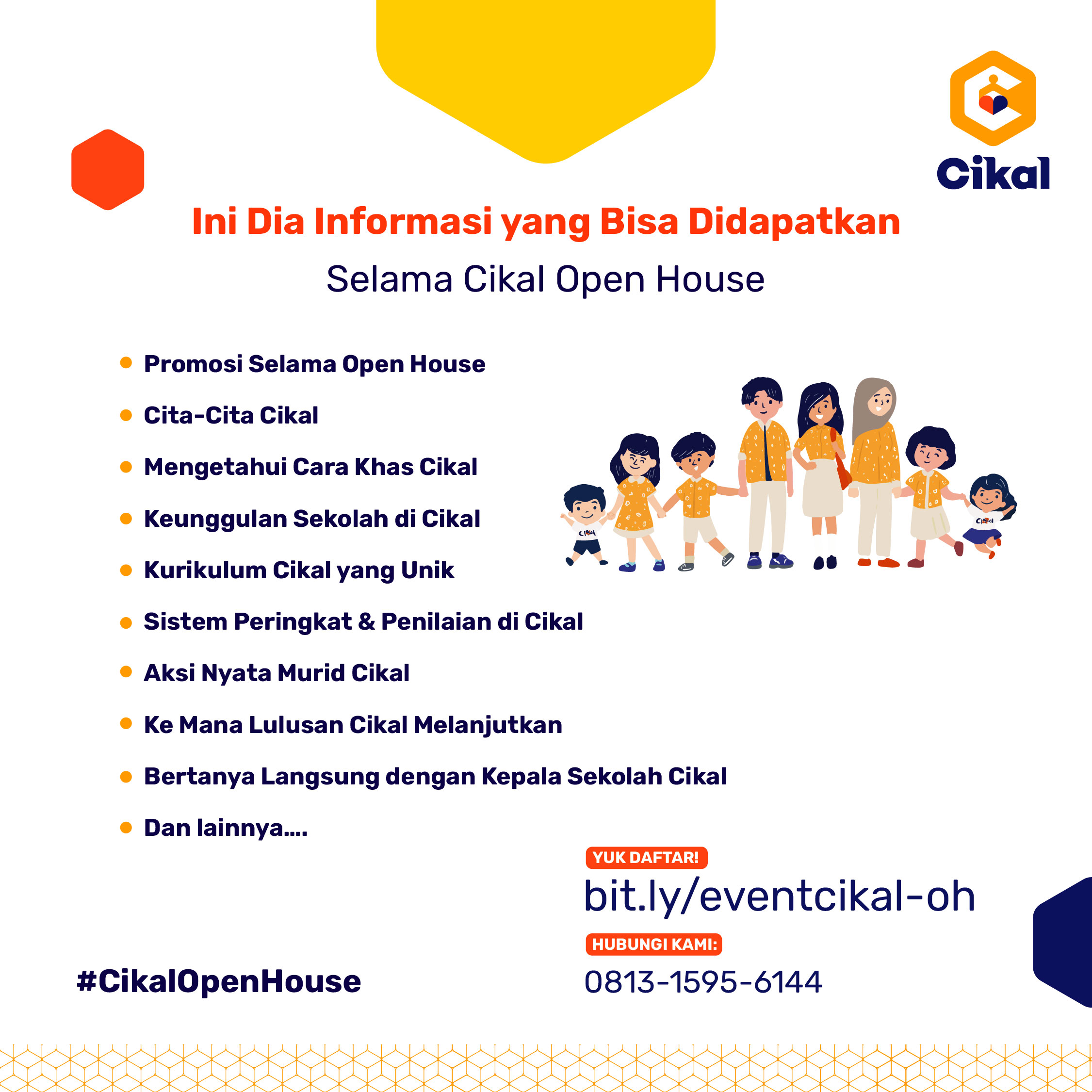 Open House Cikal (Sesi Oktober 2021)