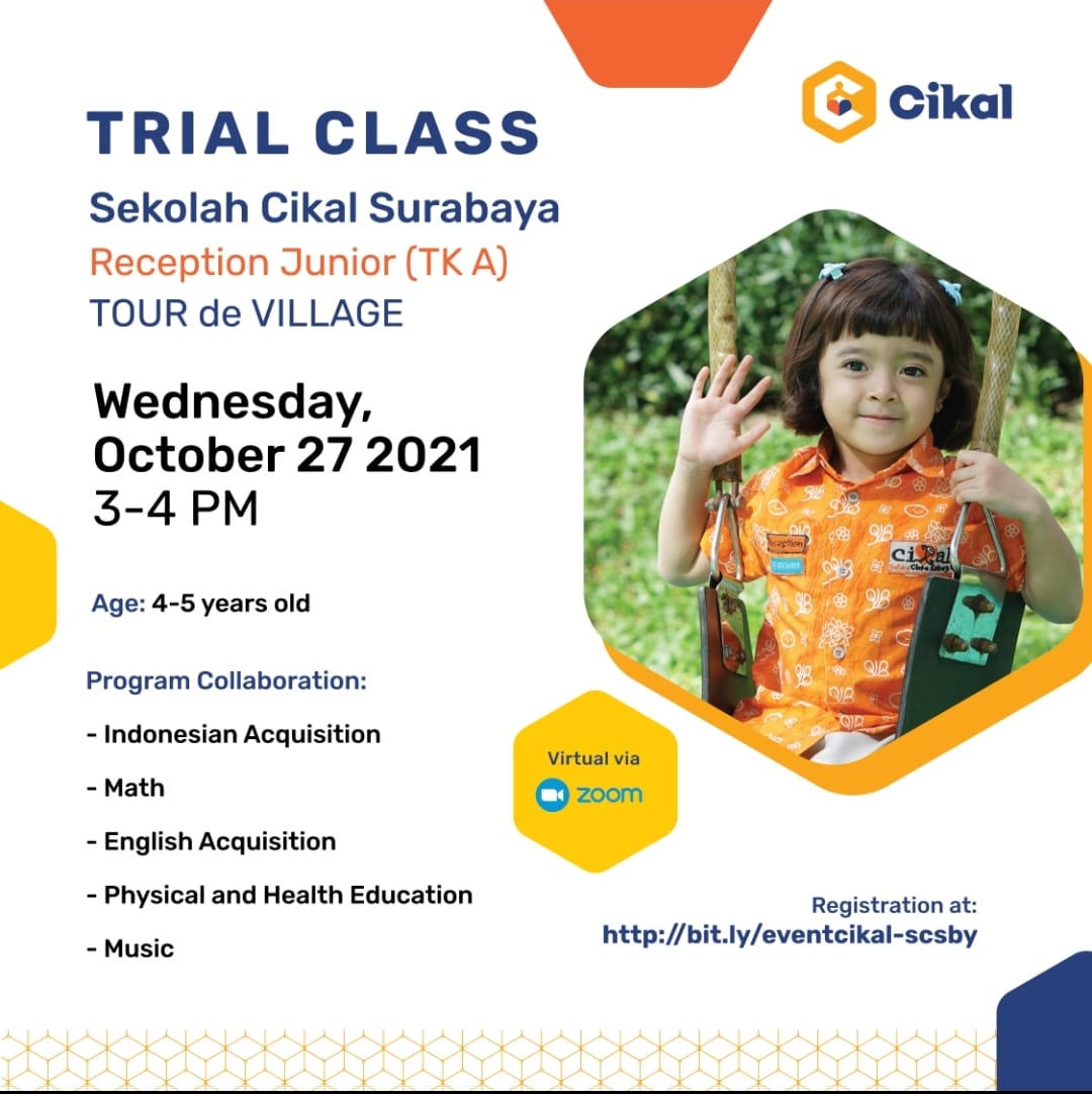 Trial Class Sekolah Cikal Surabaya (Oktober 2021)