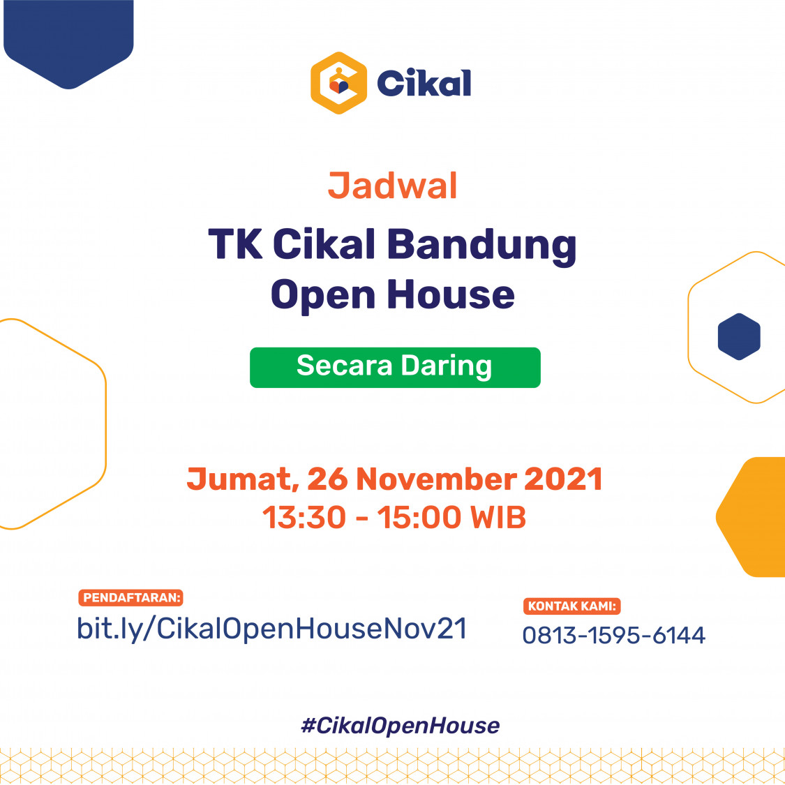 Open House Virtual TK Cikal Bandung