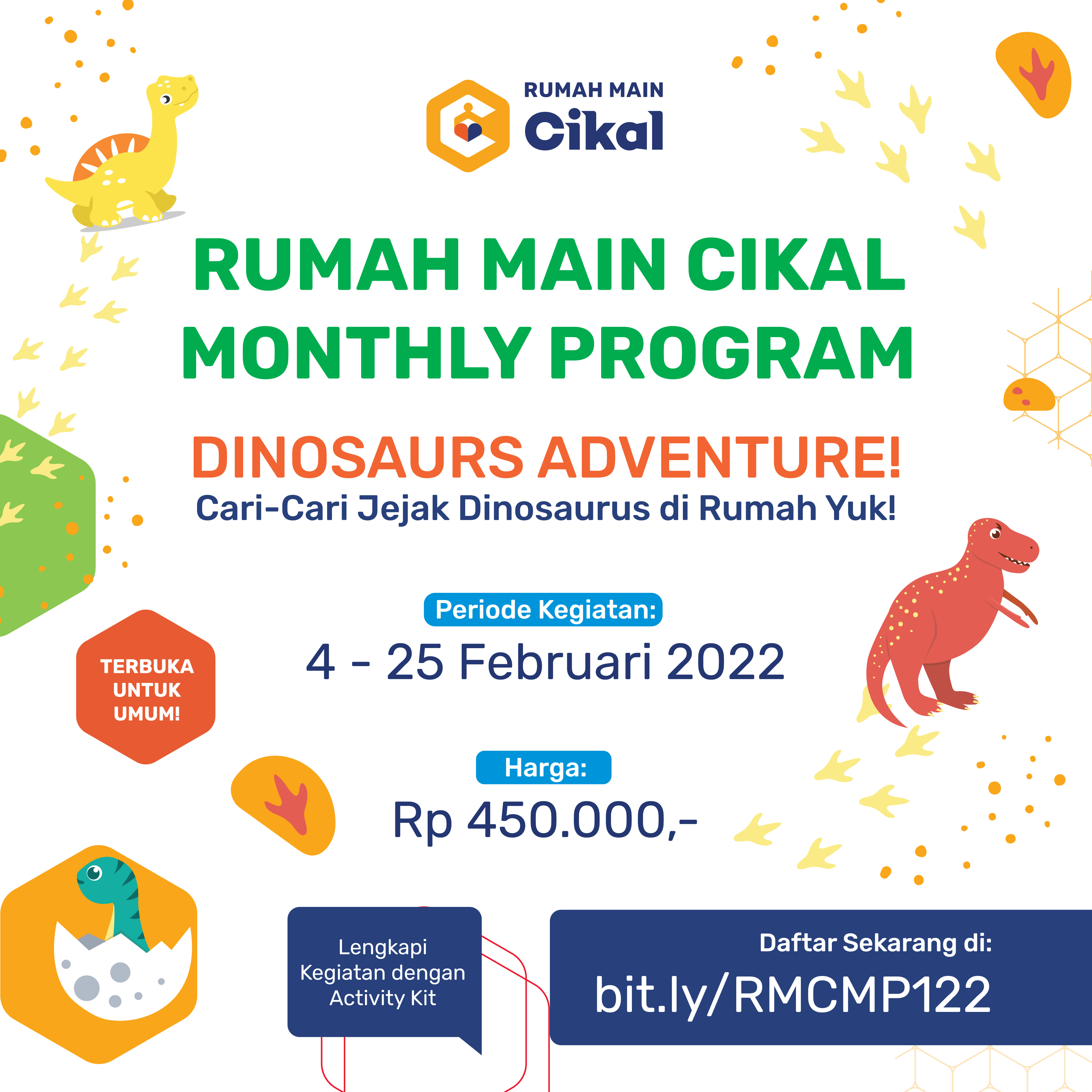Rumah Main Cikal Monthly Program - Februari 2022