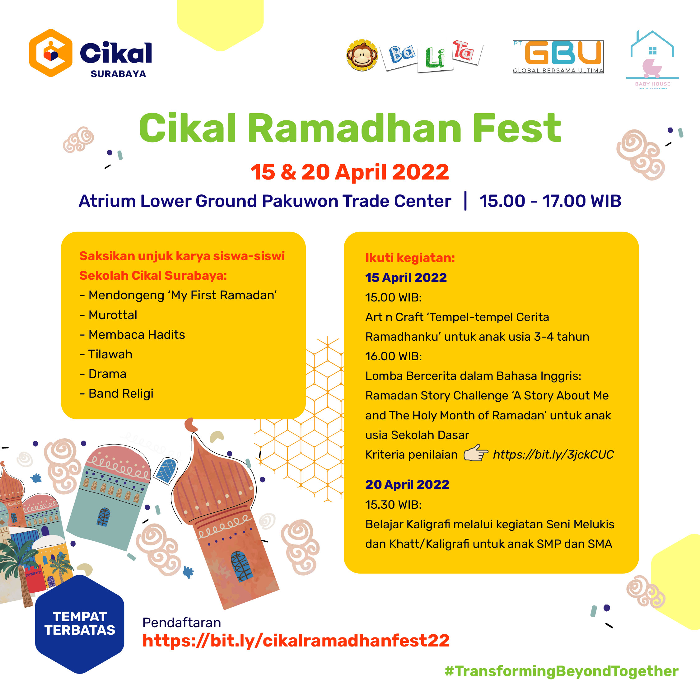Sekolah Cikal Surabaya Ramadhan Festival