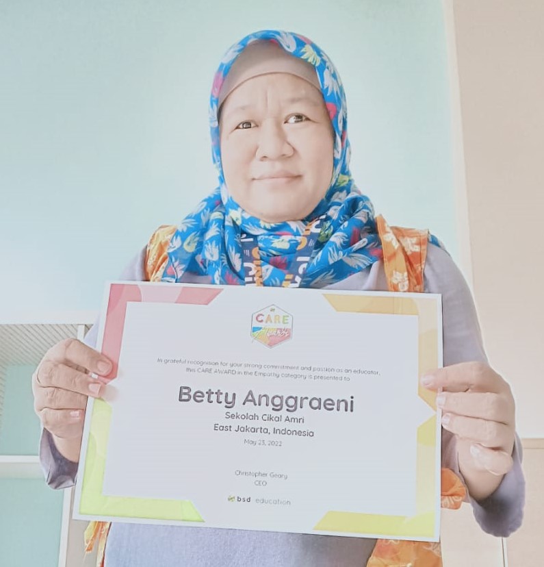 Kisah Guru Betty, Raih Penghargaan Internasional karena Empati Tinggi  