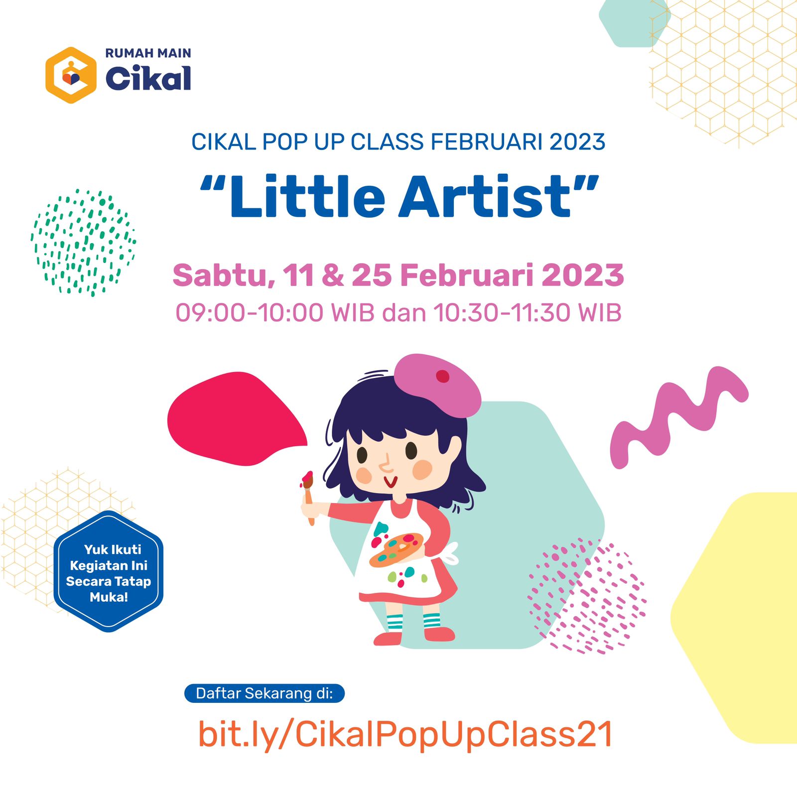 Cikal Pop Up Class Februari 2023