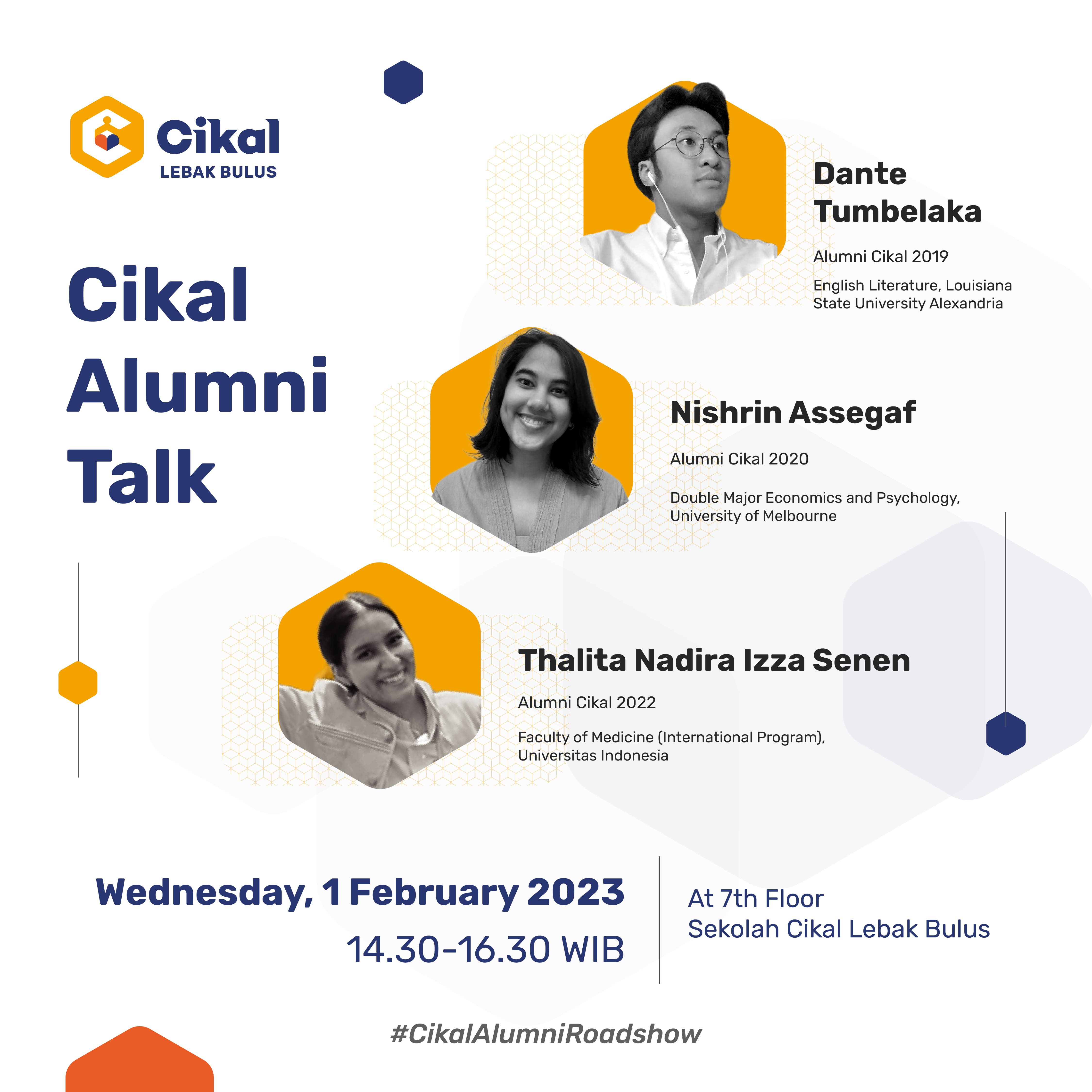 Cikal Alumni Talk Sekolah Cikal Lebak Bulus 