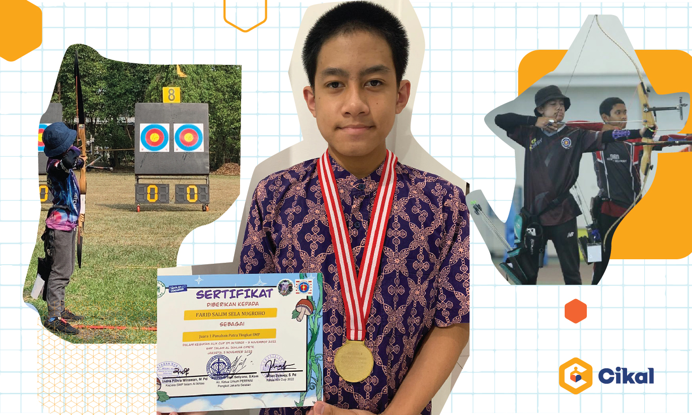 Cerita Farid, Murid SMP Cikal Serpong, Atlet Panahan Berprestasi Sejak SD!