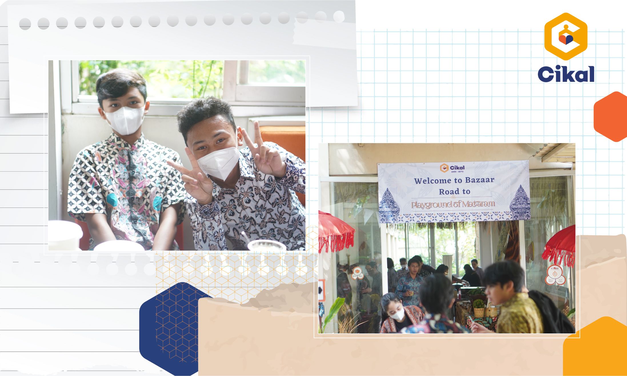 Serunya Kegiatan Bazaar Road to Playground of Mataram di Sekolah Cikal Amri Setu Jakarta Timur