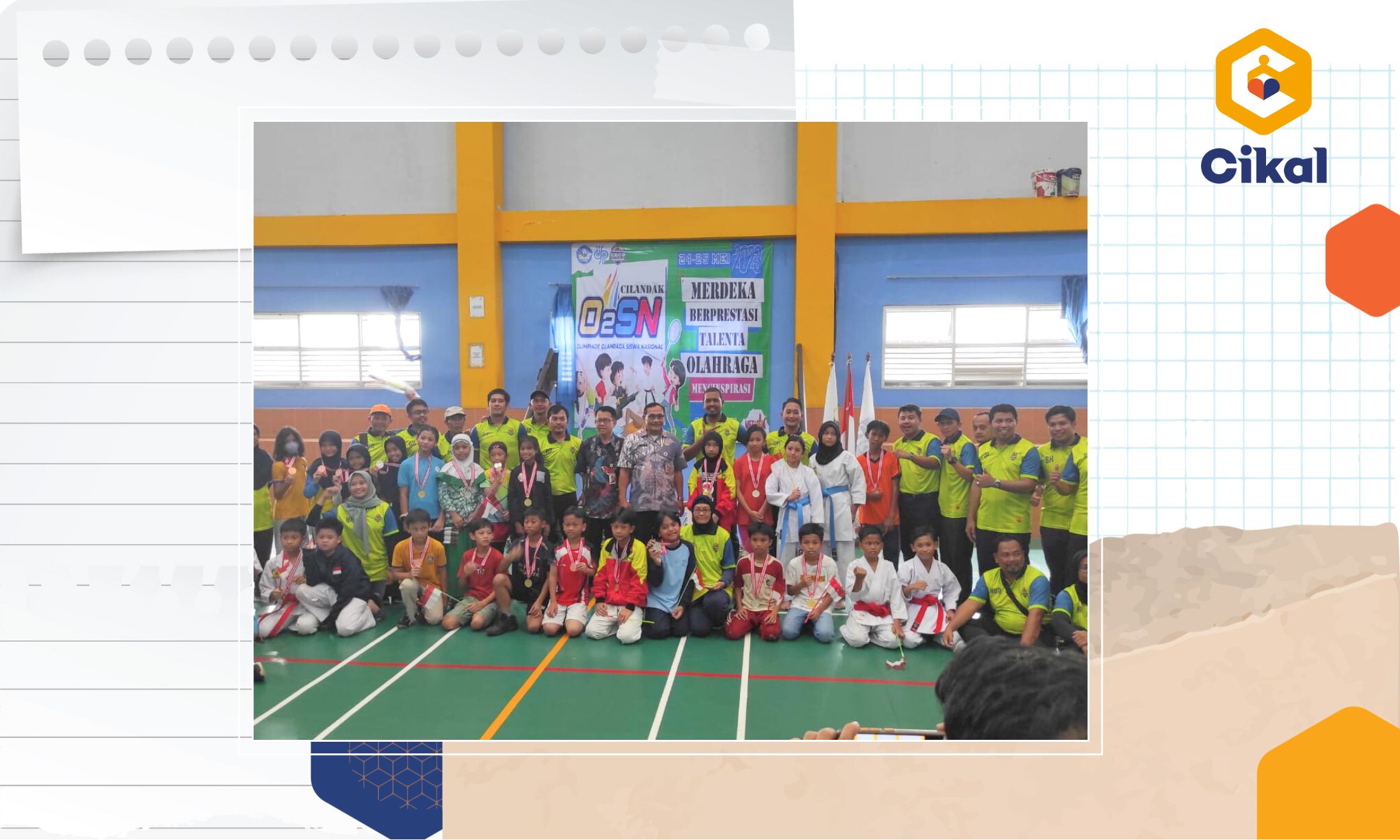 Prestasi Murid SD Cikal Lebak Bulus di O2SN Tingkat Kecamatan