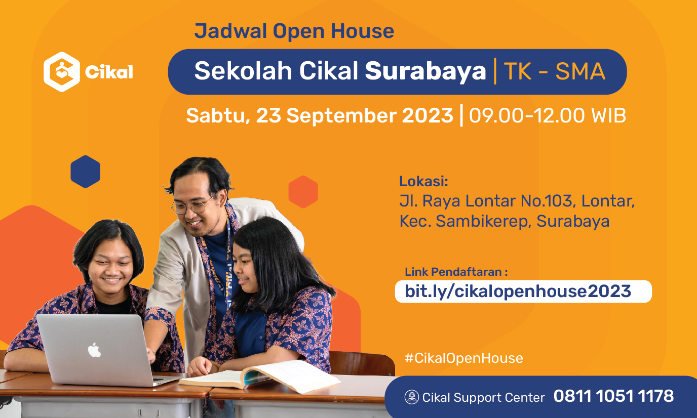 Sekolah Cikal Surabaya Open House September 2023