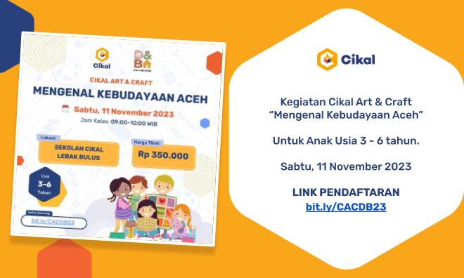 Cikal Art & Craft Sekolah Cikal Lebak Bulus 