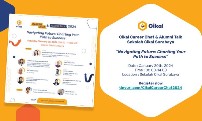 Cikal Career Chat dan Cikal Surabaya Alumni Talk 2024