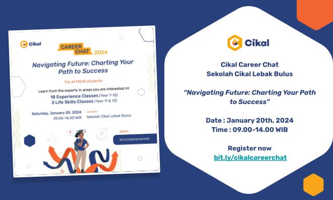 Cikal Career Chat Sekolah Cikal Lebak Bulus 2024