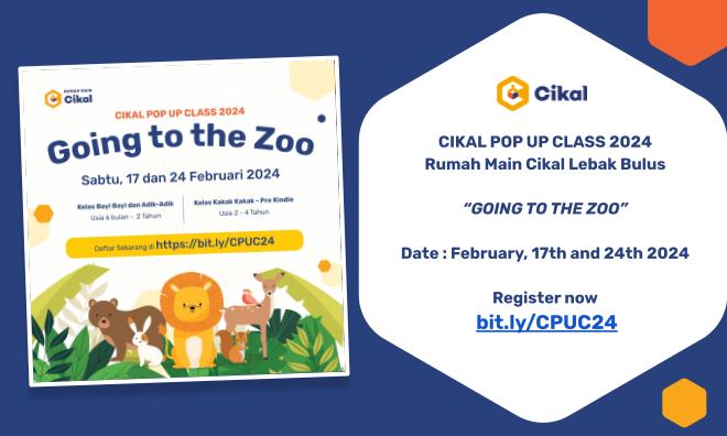 Cikal Pop Up Class Rumah Main Cikal Lebak Bulus Februari 2024