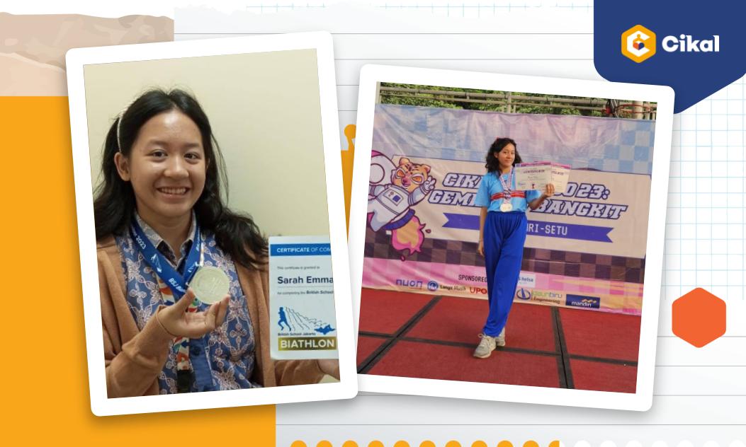 Cerita Sarah, Atlet Biathlon Berprestasi dari SMP Cikal Amri Setu!