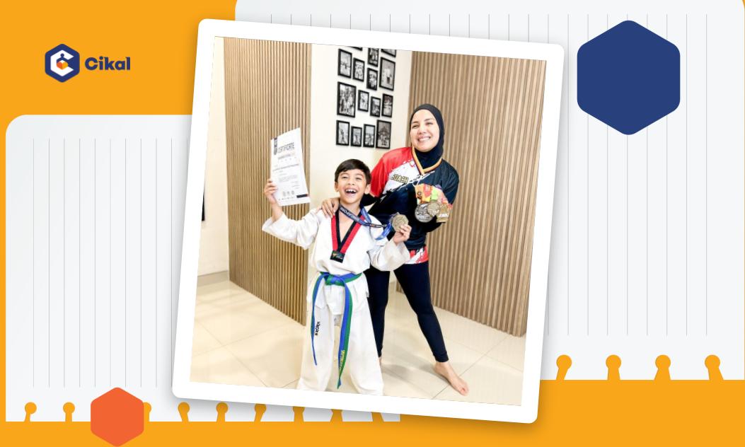 Di Balik Kisah Sukses Kanaka, Siswa SD Cikal Lebak Bulus, Raih Medali Perak Taekwondo Tingkat Asia Tenggara