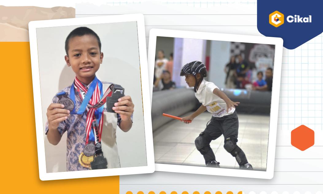 Cerita Nanda, Murid SD Cikal Surabaya, Raih Juara 2 Kejuaraan Roller Sport Tingkat Nasional