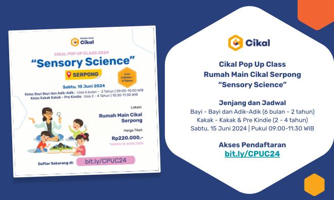 Cikal Pop Up Class Rumah Main Cikal Serpong