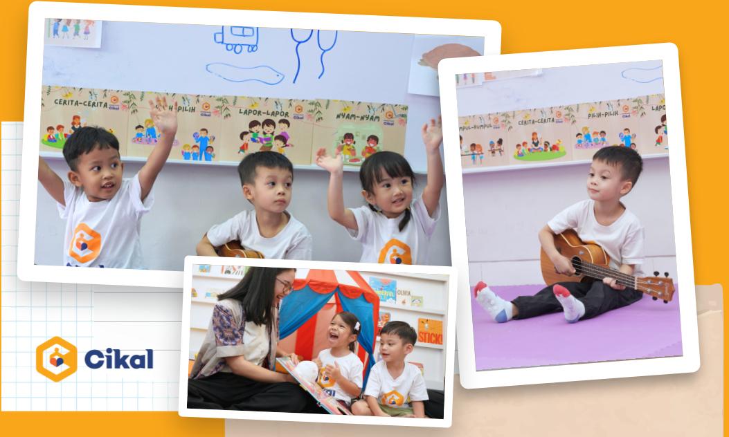 Rumah Main Cikal Hadirkan Variasi Program Belajar Anak Usia Dini Sesuai Kebutuhan Anak. Ada Harian, Bulanan dan Tahunan! 