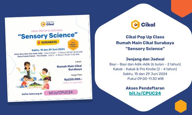 Cikal Pop Up Class Rumah Main Cikal Surabaya Barat