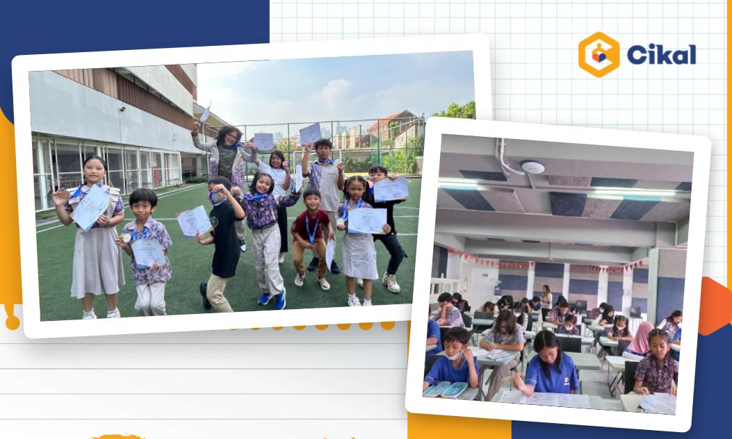 46 Murid Sekolah Cikal Surabaya Raih 24 Medali di International Kangaroo Mathematics Contest (IKMC) 2024