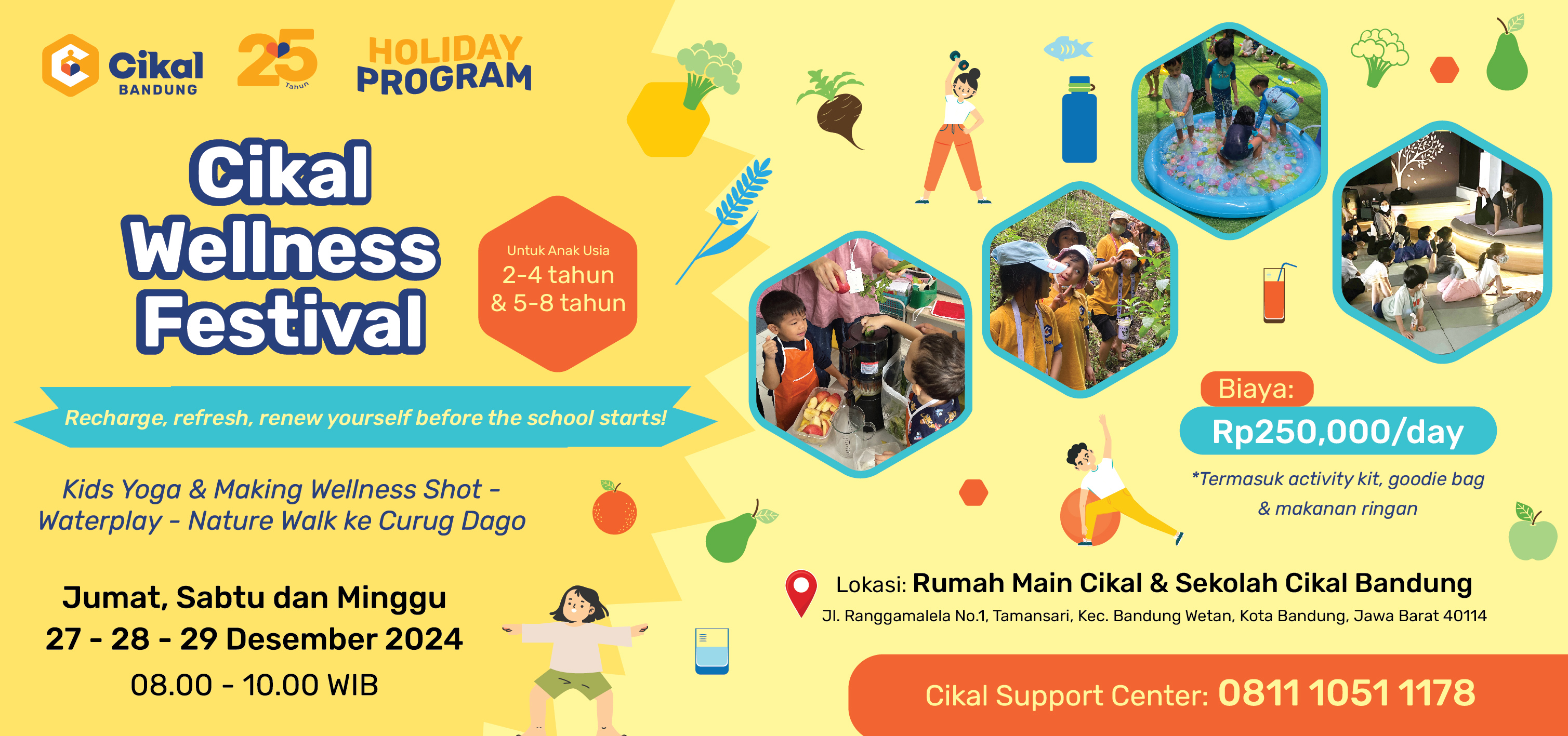 Holiday Program Sekolah Cikal Bandung Desember 2024