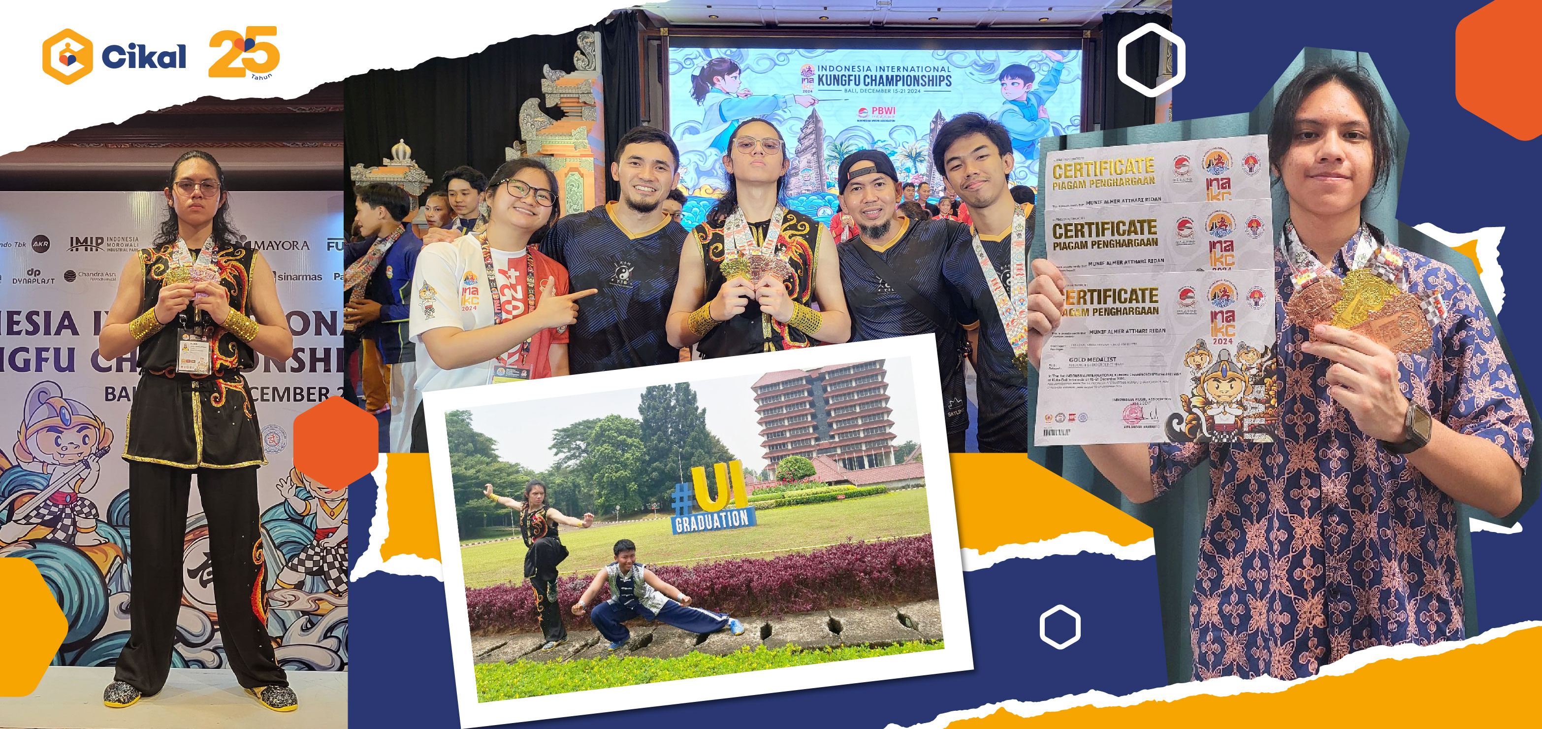 Cerita Almer, Atlet Wushu Muda SMA Cikal Amri Setu, Raih 3 Medali di Kejuaraan Internasional! 