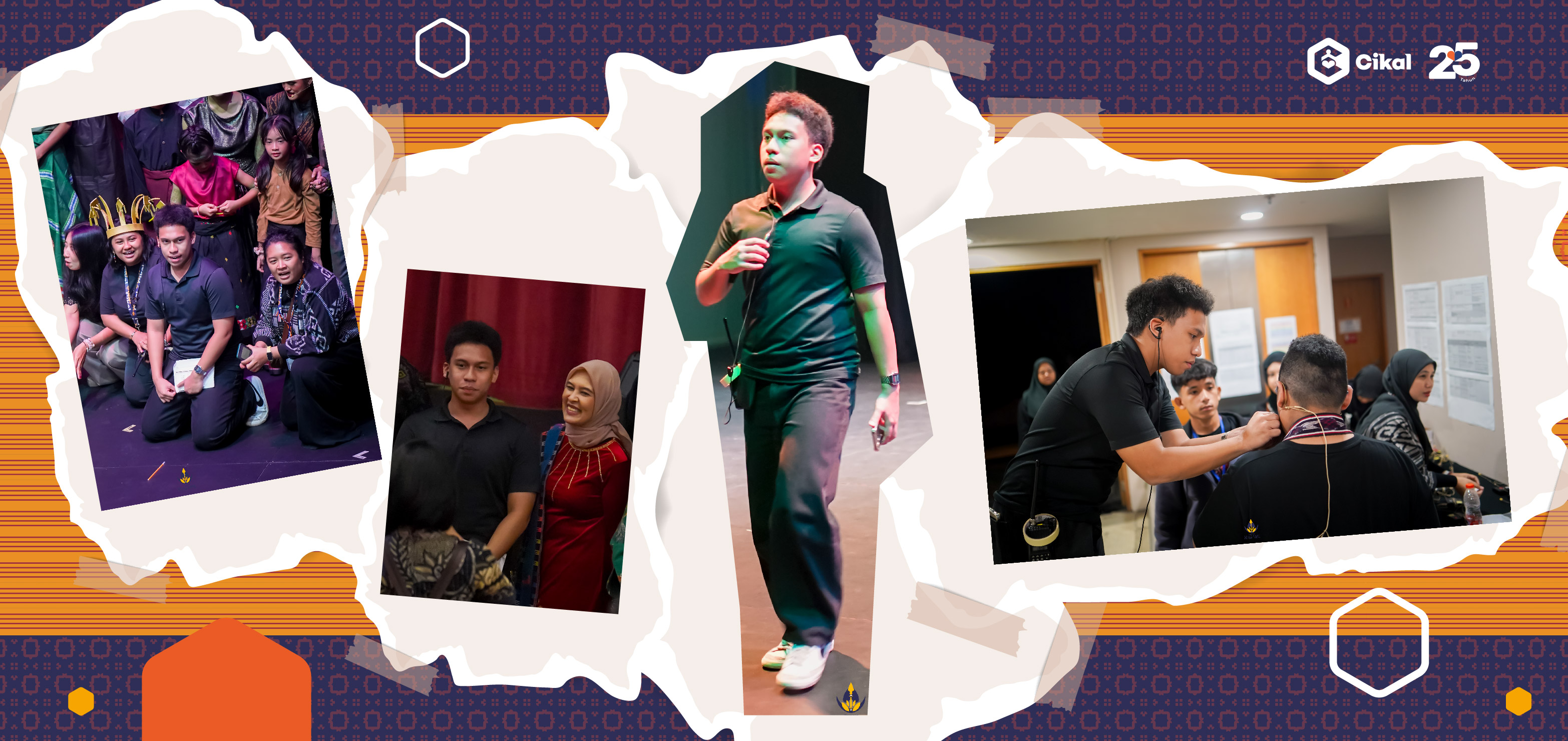 Cerita Rio, Murid SMA Cikal Amri Setu, Stage Manager Playground of Nusa Nipa 2025