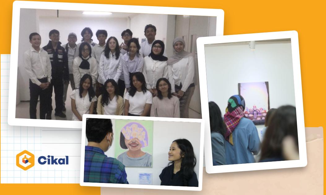 Pameran IBDP SMA Cikal Amri Setu 2025,  Ruang Ekspresi Seni yang Gabungkan Keterampilan dan Kematangan Berpikir Murid