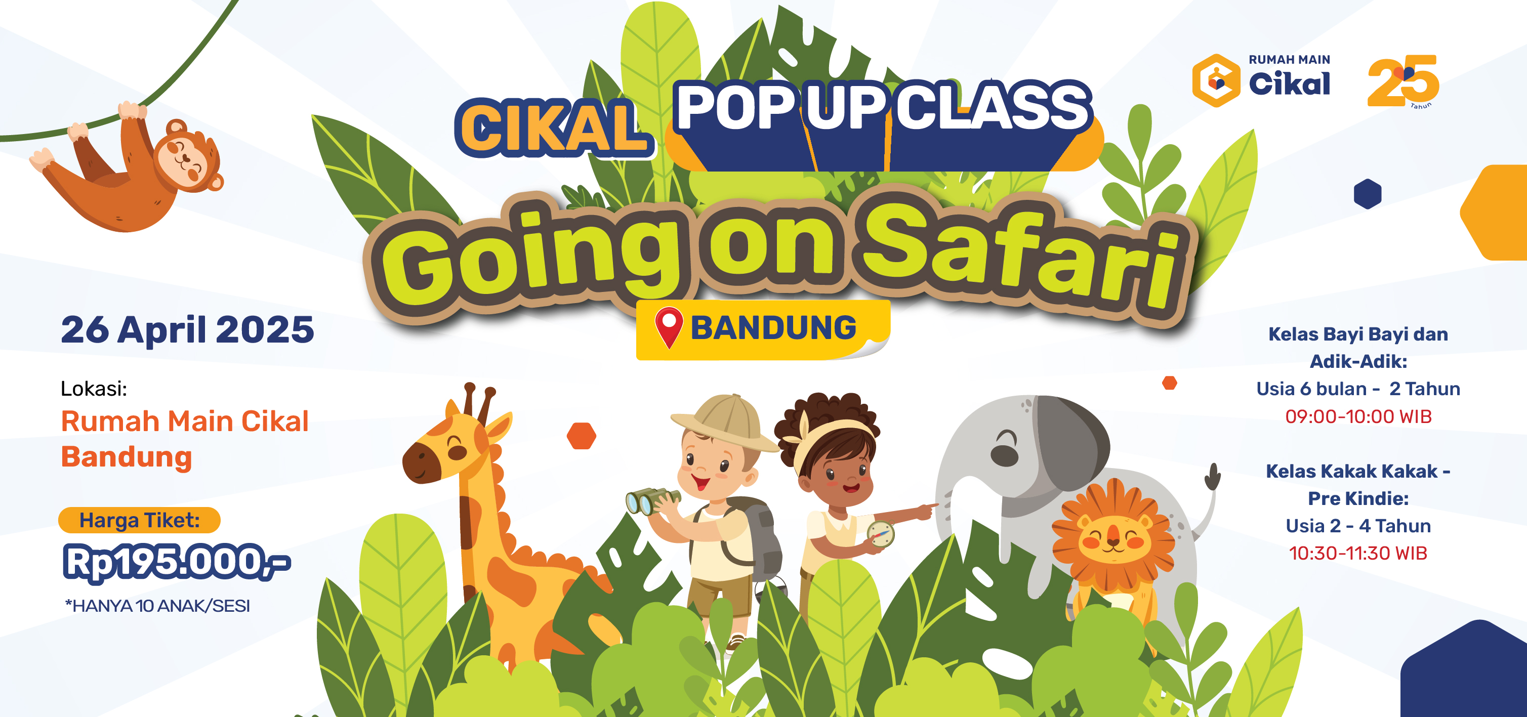 Cikal Pop Up Class Rumah Main Cikal Bandung (26 April 2025)