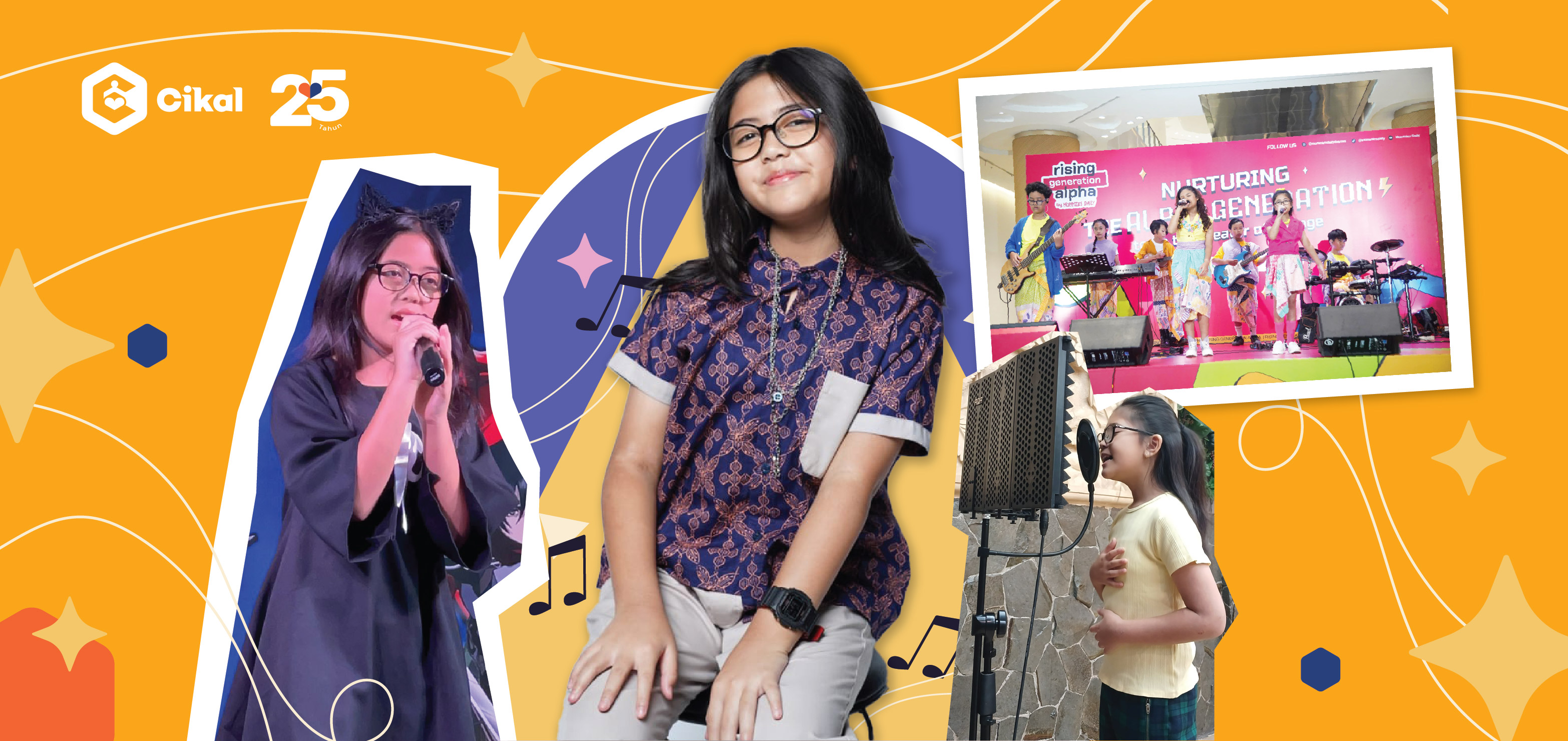 Cerita Shalun, Murid SD Cikal Lebak Bulus, Sejak Kecil Berprestasi di Tarik Suara! 