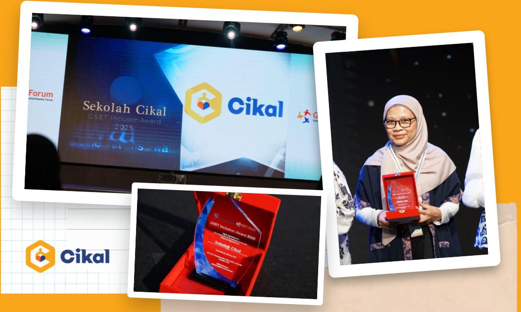 Sekolah Cikal Raih Penghargaan Sekolah Inklusi Terbaik 