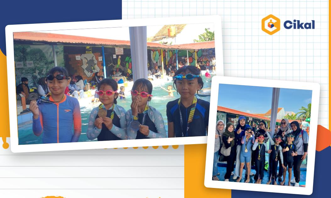 TK dan SD Cikal Bandung Raih Medali Kejuaraan Renang Pelajar 2025