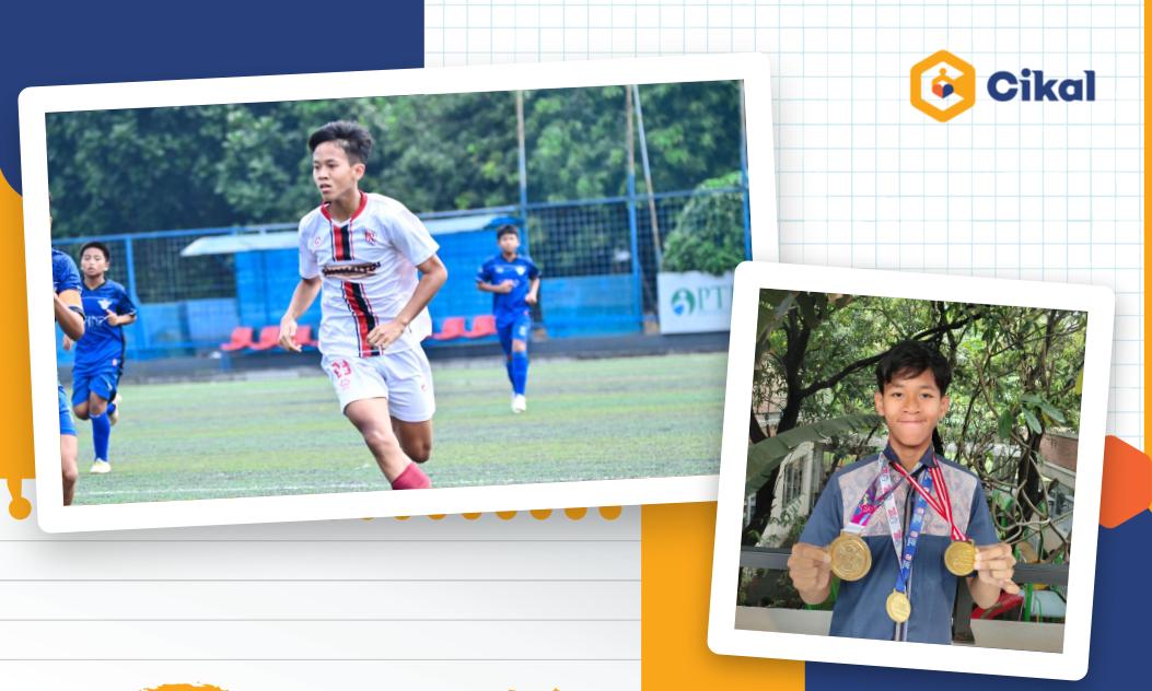 Kenjiro, Atlet Muda SMP Cikal Amri Setu Berprestasi di Tingkat Nasional