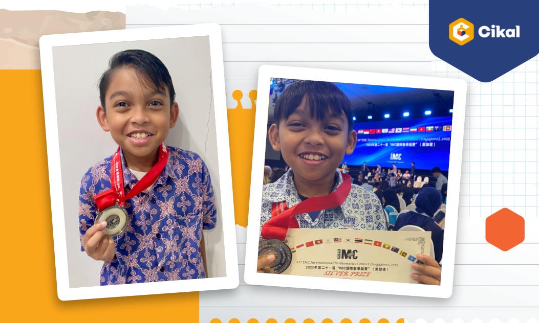 Pelajar SD Cikal Surabaya Raih Perak di IMC 2025