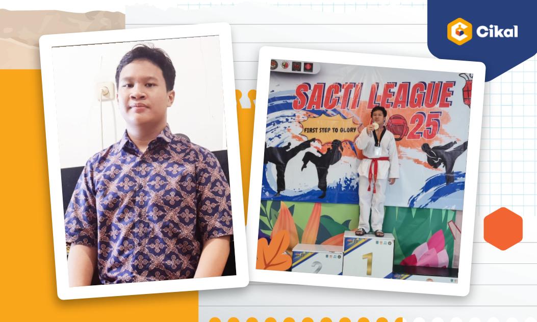 Farras, Murid SMA Cikal Serpong, Raih Medali Emas dari Taekwondo