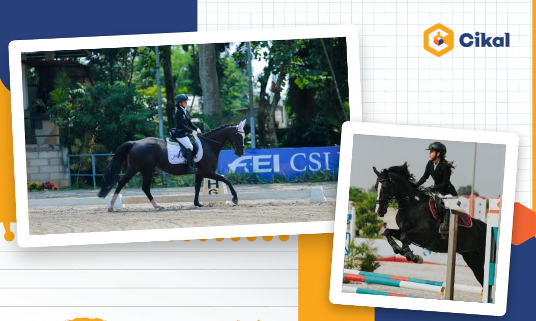 Pelajar SMA Cikal Amri Setu Raih Prestasi Berkuda Nasional dan Internasional