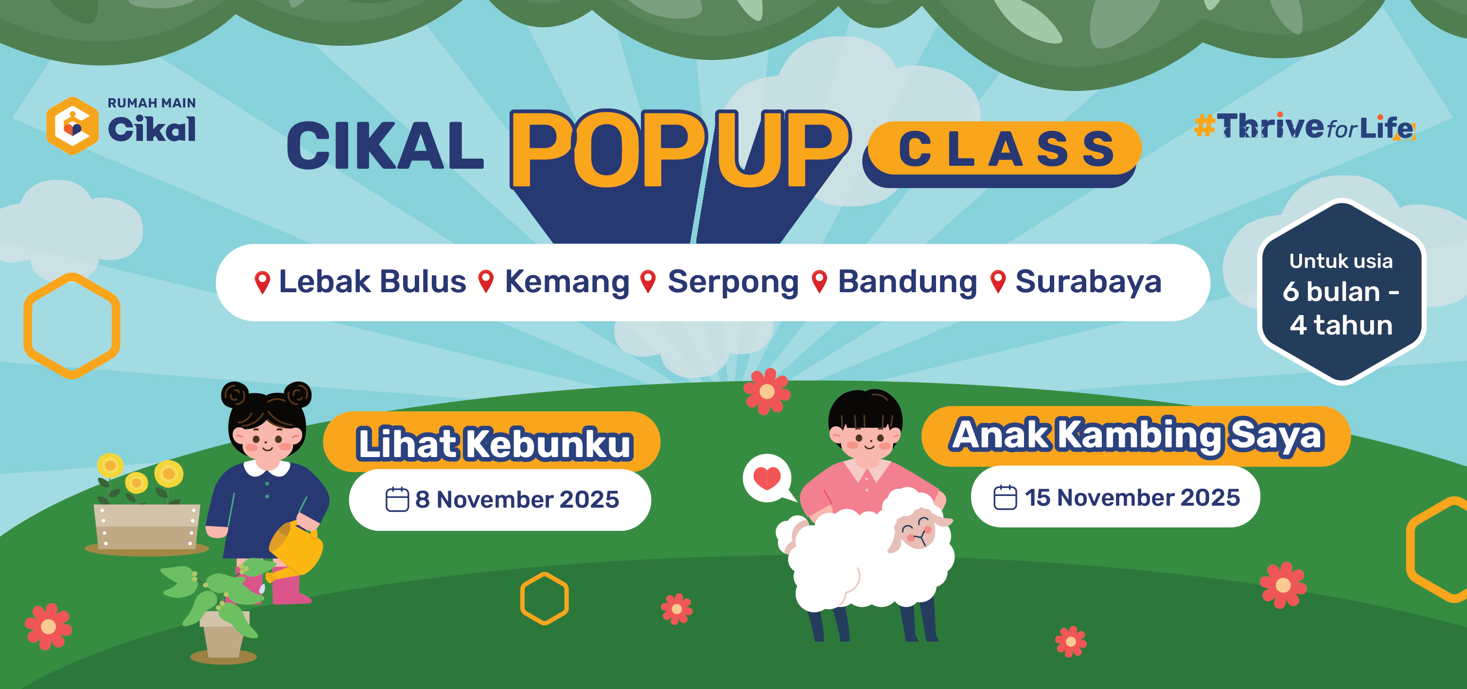 Cikal Pop Up Class Rumah Main Cikal Surabaya (15 November 2025) Cikal Pop Up Class Rumah Main Cikal Surabaya (15 November 2025)