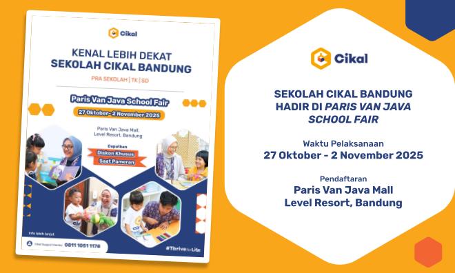 Sekolah Cikal Bandung Hadir di PVJ School Fair 2025