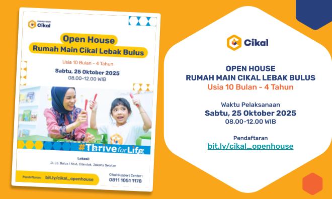 Open House Rumah Main Cikal Lebak Bulus (Oktober 2025)