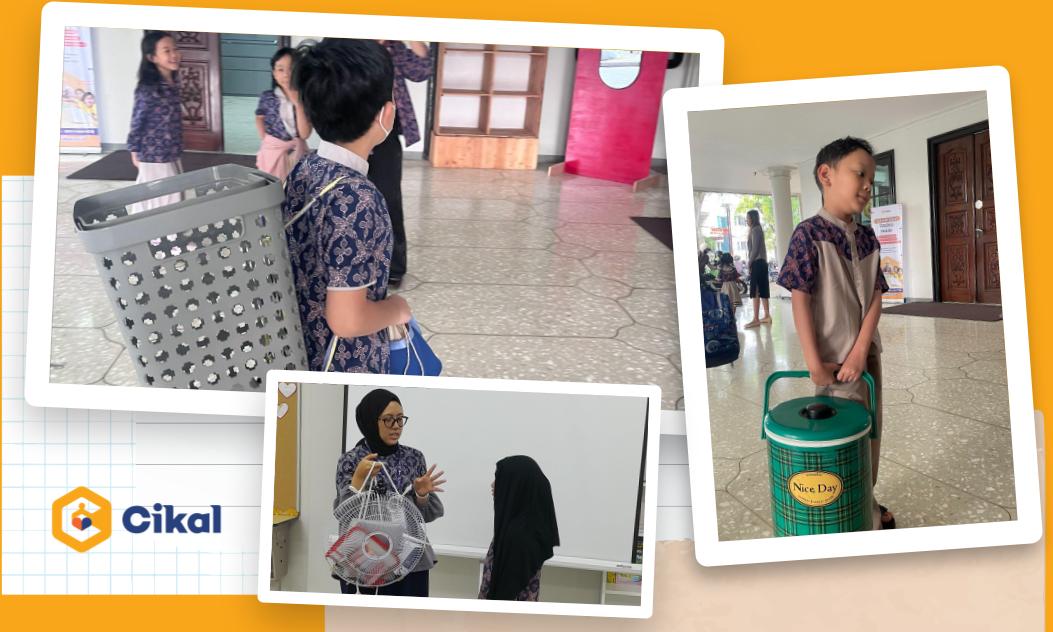 SD Cikal Bandung Beri Tantangan Belajar “No Backpack Day” Pada Murid