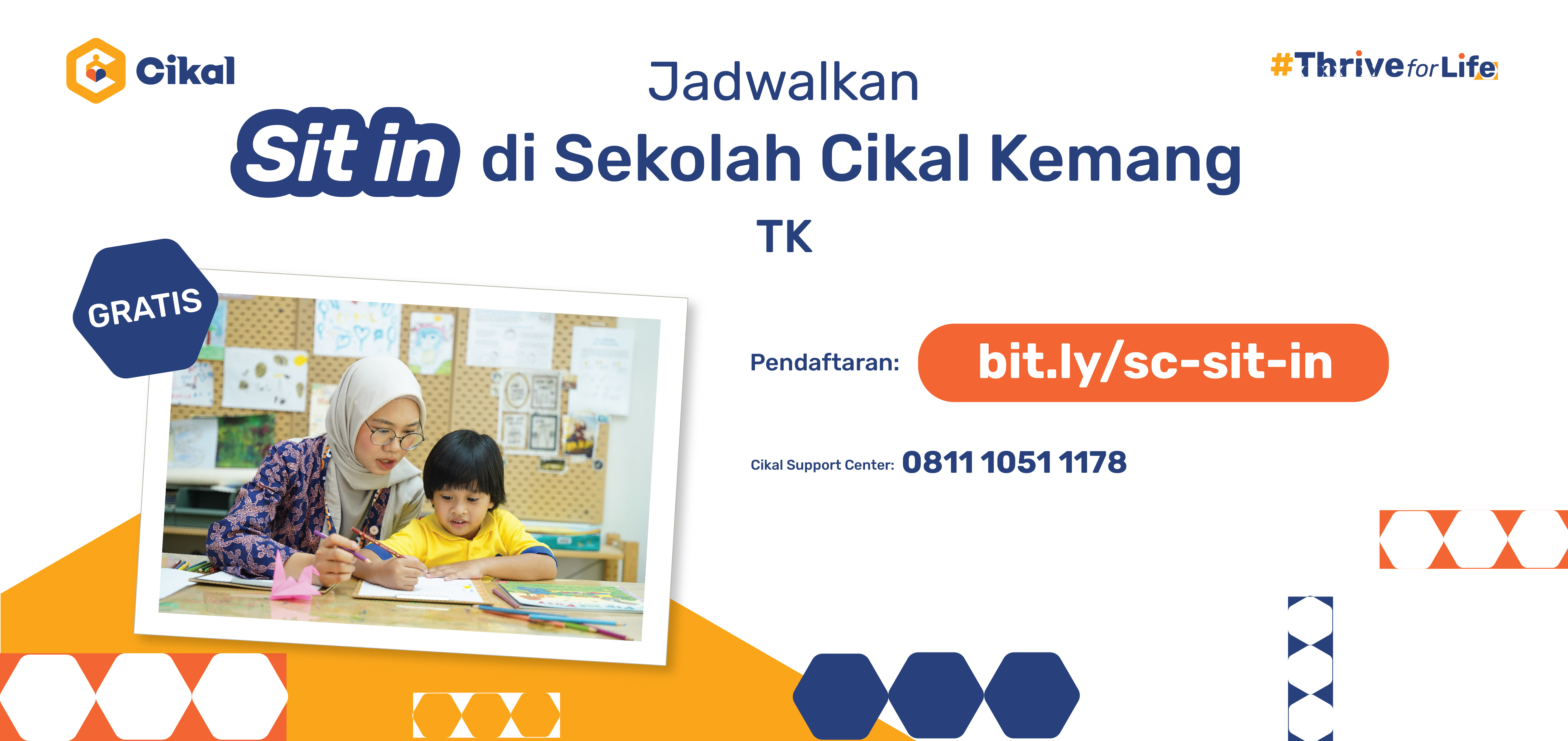 Sit in Class TK Sekolah Cikal Kemang