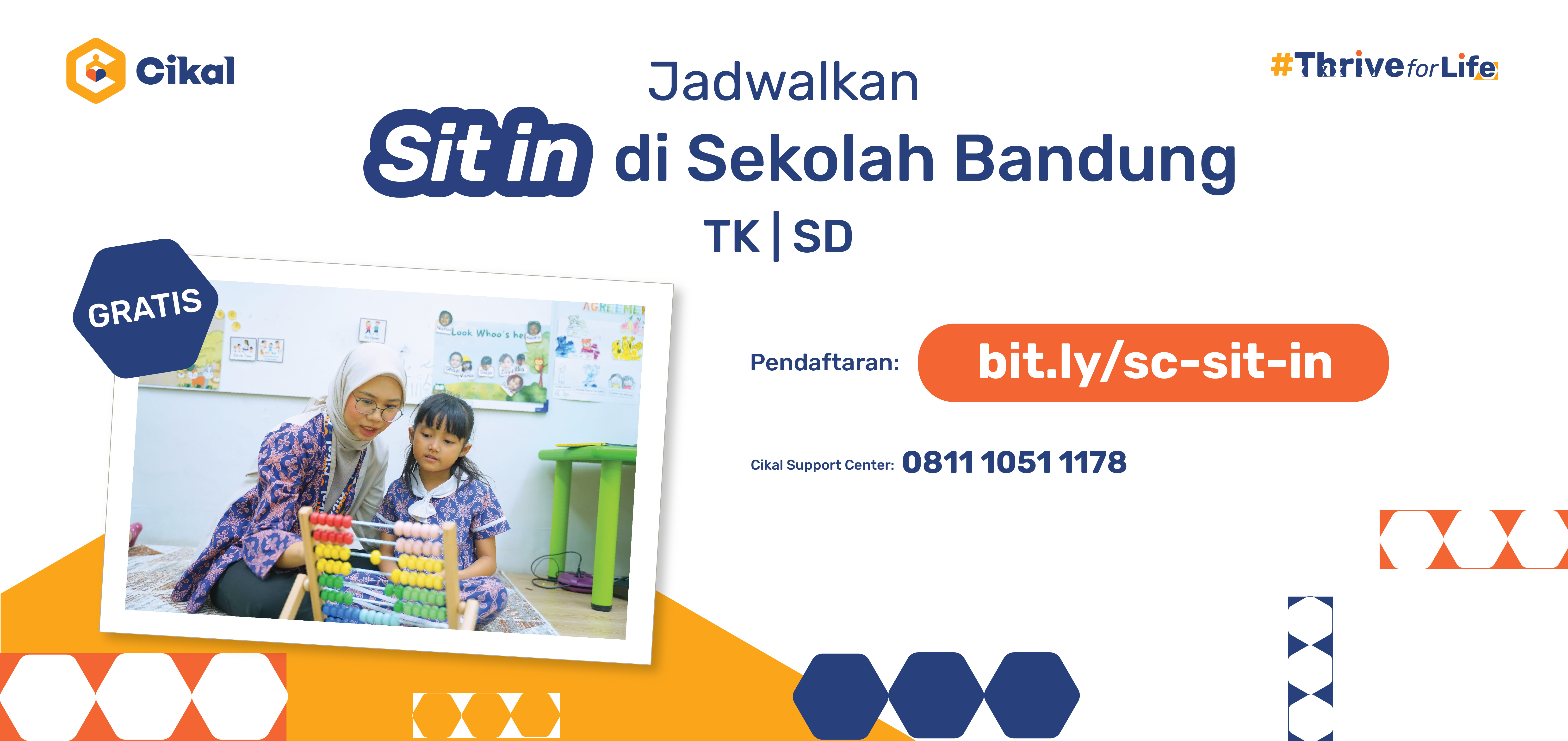 Sit in Class TK dan SD Sekolah Cikal Bandung